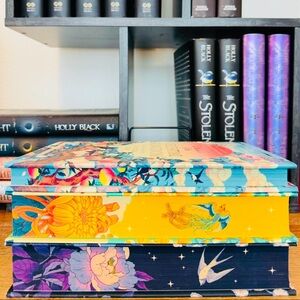 Fairyloot Exclusive Signed Editions DAUGHTER OF THE MOON GODDESS + HOTSW + TOTCK